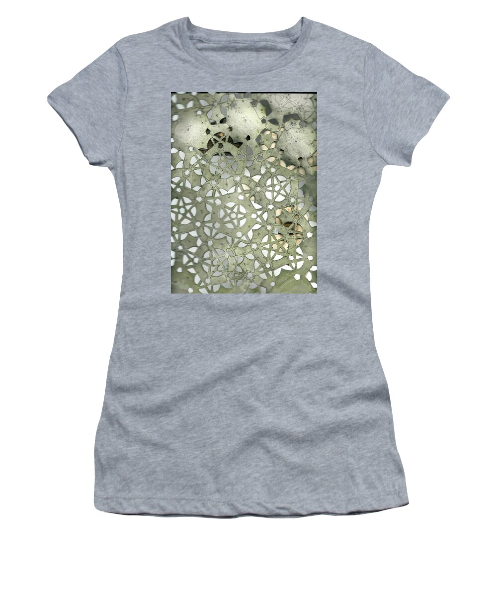 Stencil Women's T-Shirt featuring the mixed media Stone Sky by Jeremy Robinson
