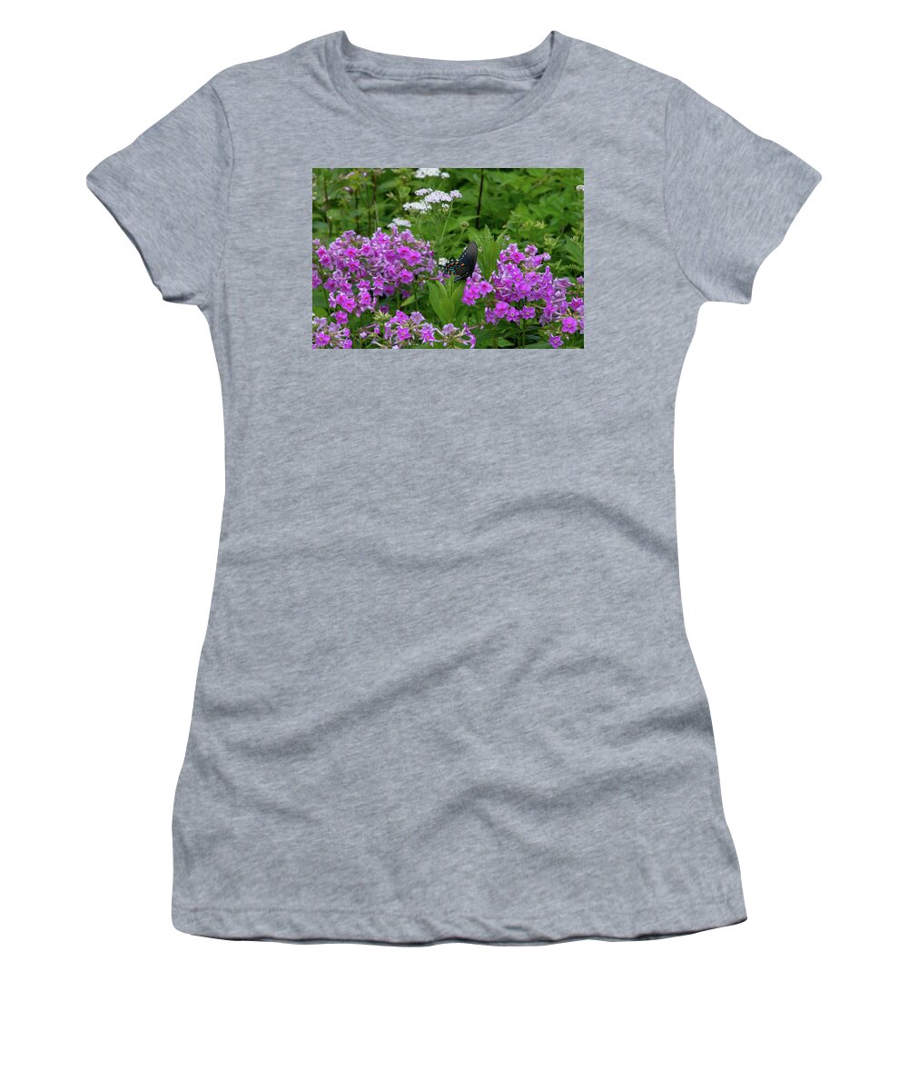 Butterfly Women's T-Shirt featuring the photograph Swallowtail Butterfly by Natural Vista Photo