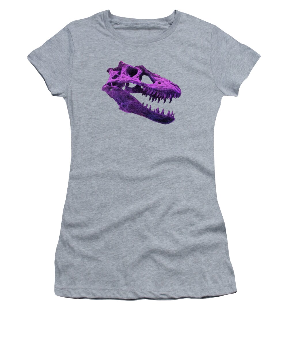 Dinosaur Women's T-Shirt featuring the drawing T-Rex by Eric Fan