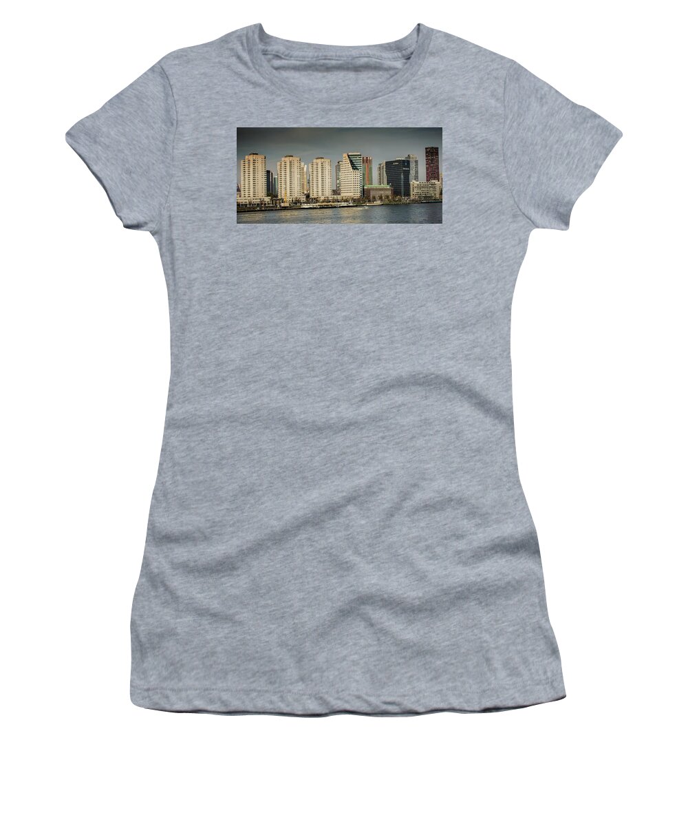 Rotterdam Women's T-Shirt featuring the photograph The City of Rotterdam by Robert Grac
