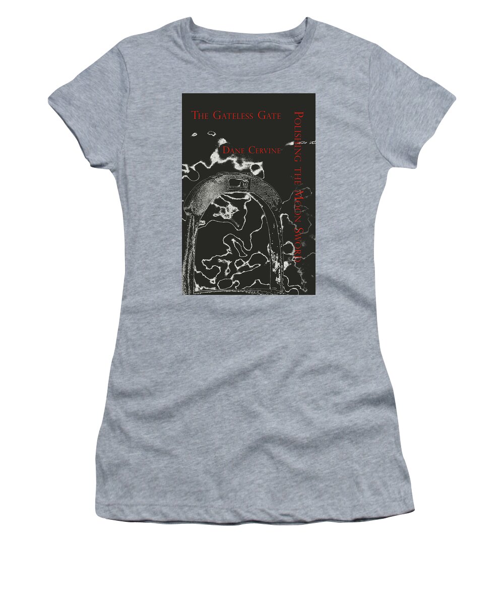 The Gateless Gate Women's T-Shirt featuring the photograph The Gateless Gate Book Cover by Don Mitchell
