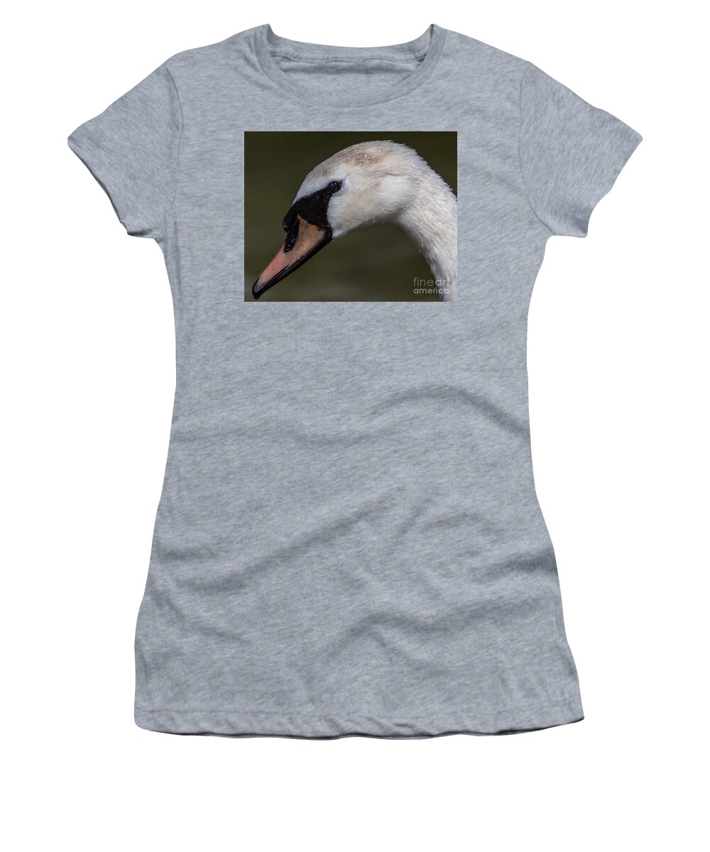 Photography Women's T-Shirt featuring the photograph Third Eyelid by Alma Danison