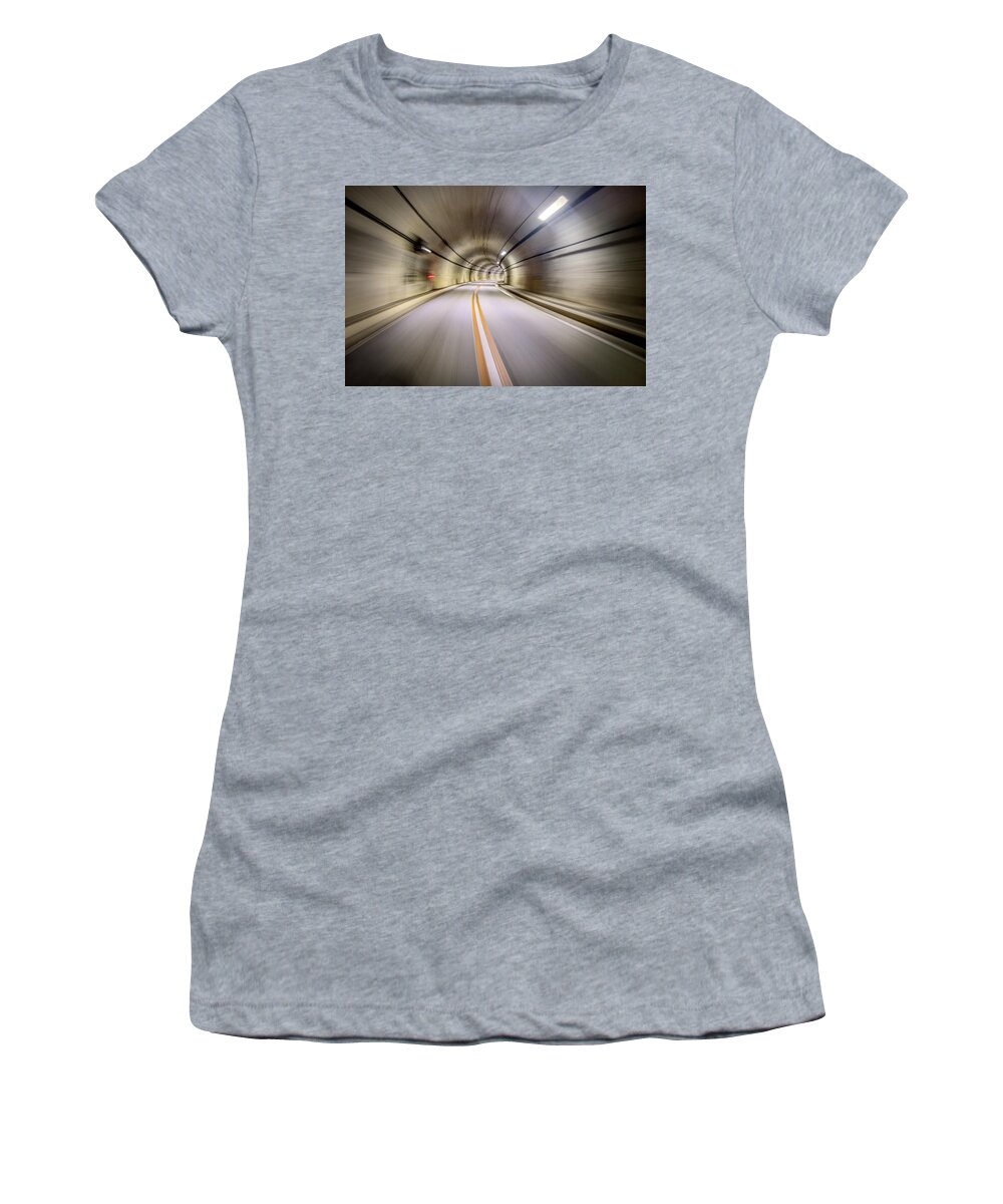  Women's T-Shirt featuring the photograph Warp Speed by Eric Hafner
