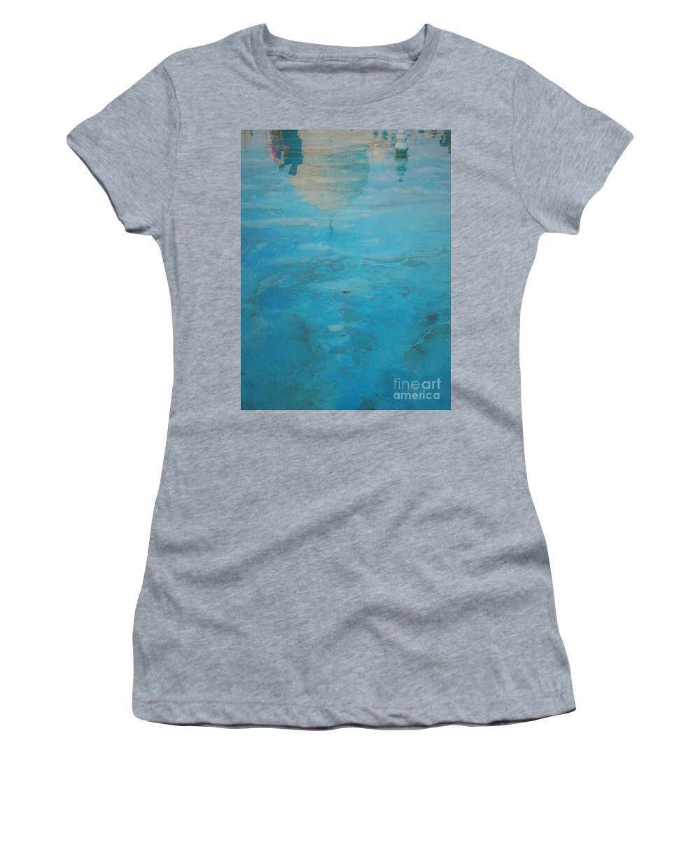 Abstract Photography Women's T-Shirt featuring the photograph We are water by Jarek Filipowicz