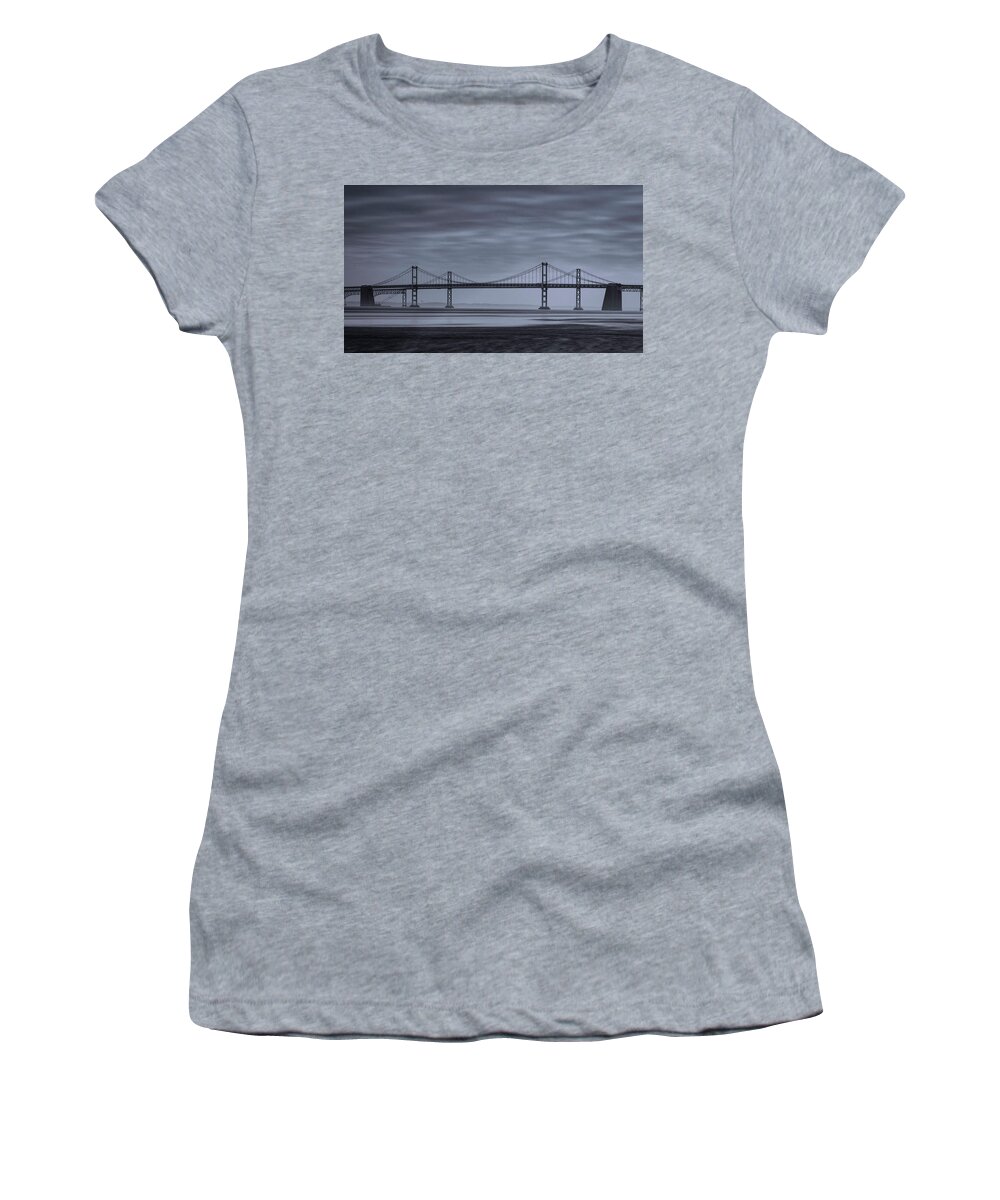 Maryland Women's T-Shirt featuring the photograph Winter Breeze by Robert Fawcett