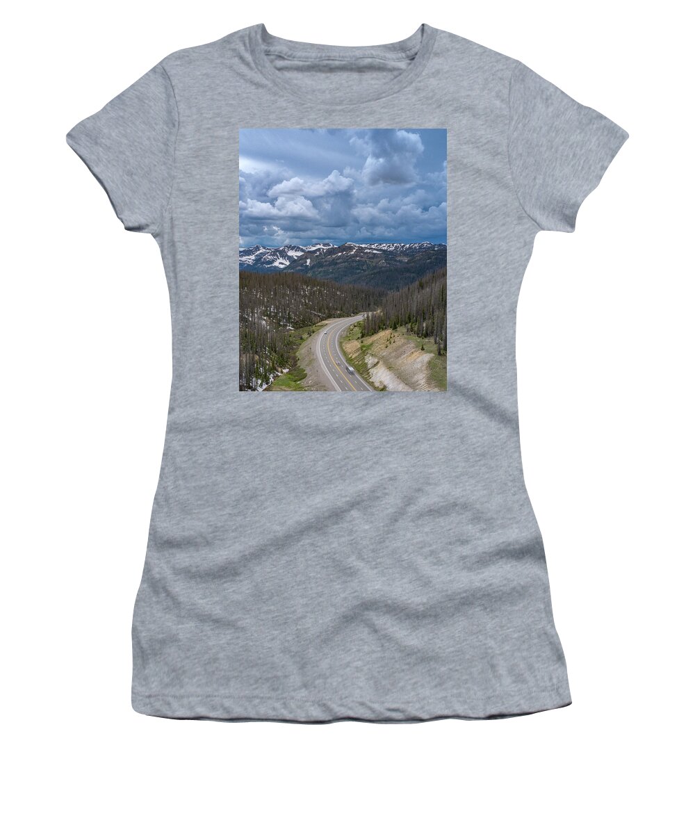 Sunsets Women's T-Shirt featuring the photograph Wolf Creek Pass Colorado by Anthony Giammarino
