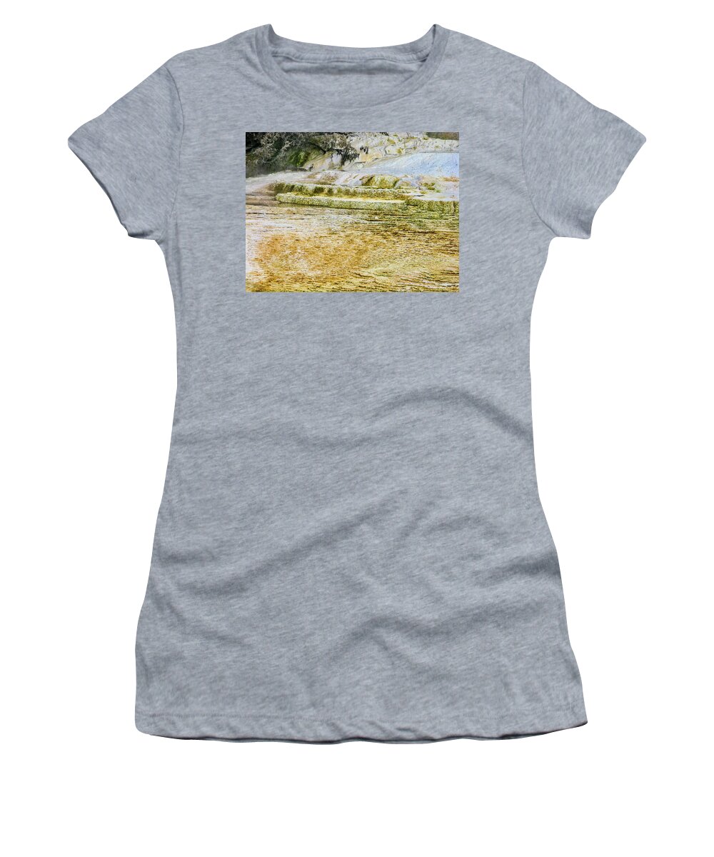 National Parks And Monuments Women's T-Shirt featuring the photograph Yellowstone 4 by Segura Shaw Photography