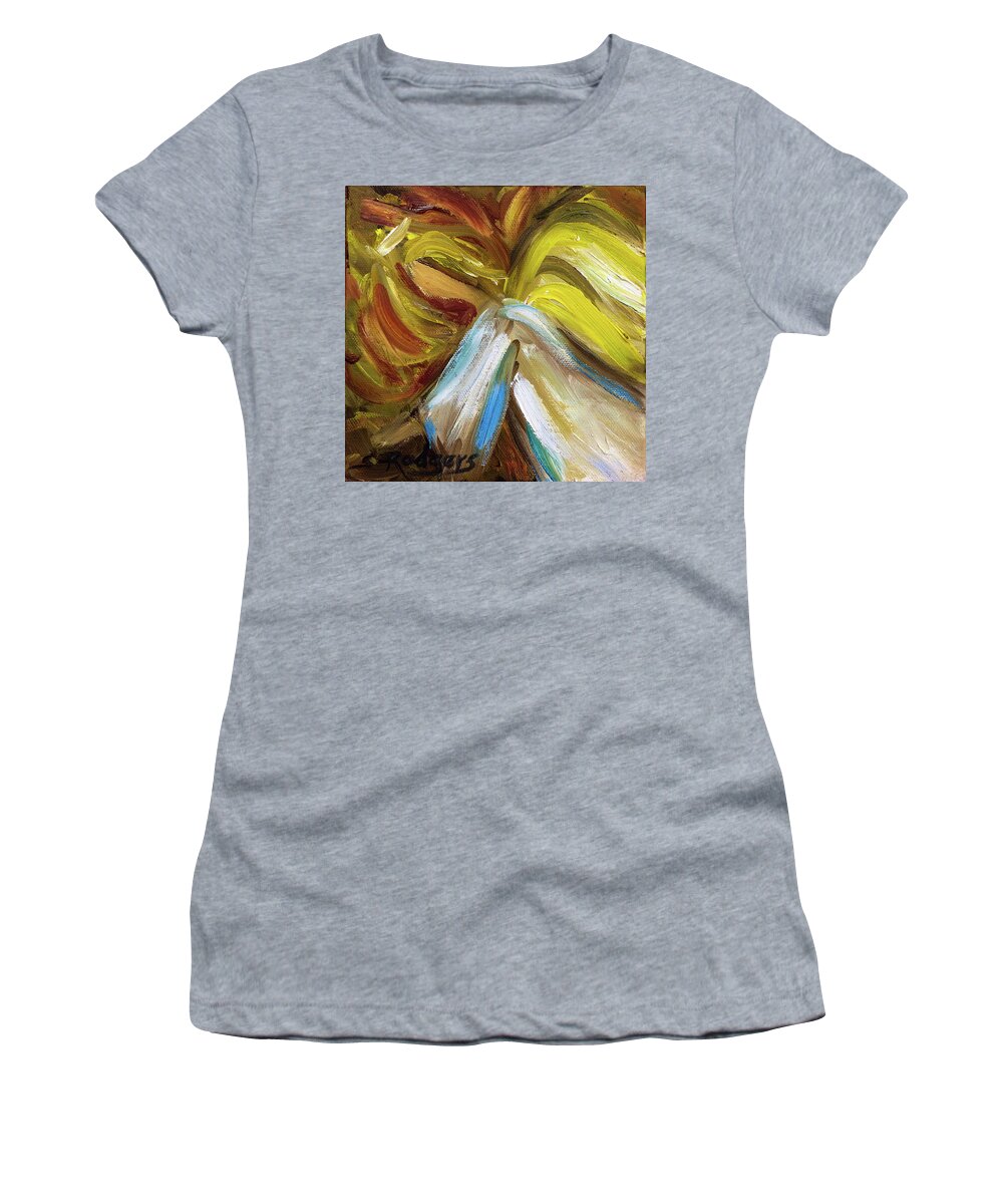 Angel Women's T-Shirt featuring the painting Angel II by Sherrell Rodgers