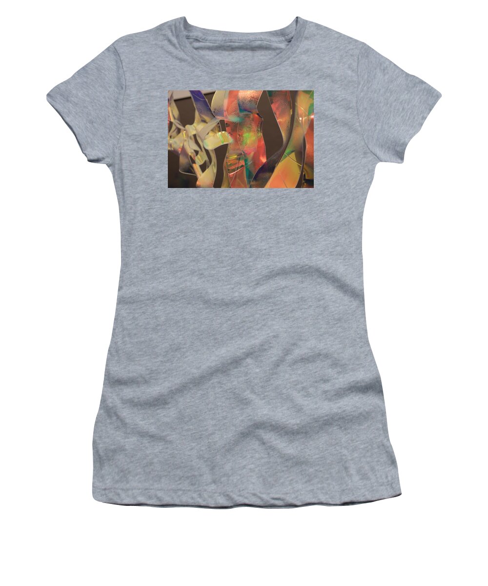 Backround Women's T-Shirt featuring the photograph Colour backround #1 by Eleni Kouri