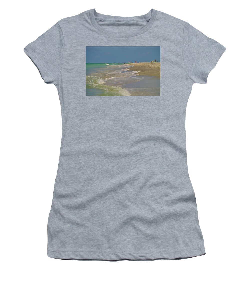 Manasota Women's T-Shirt featuring the photograph Form #1 by Alison Belsan Horton