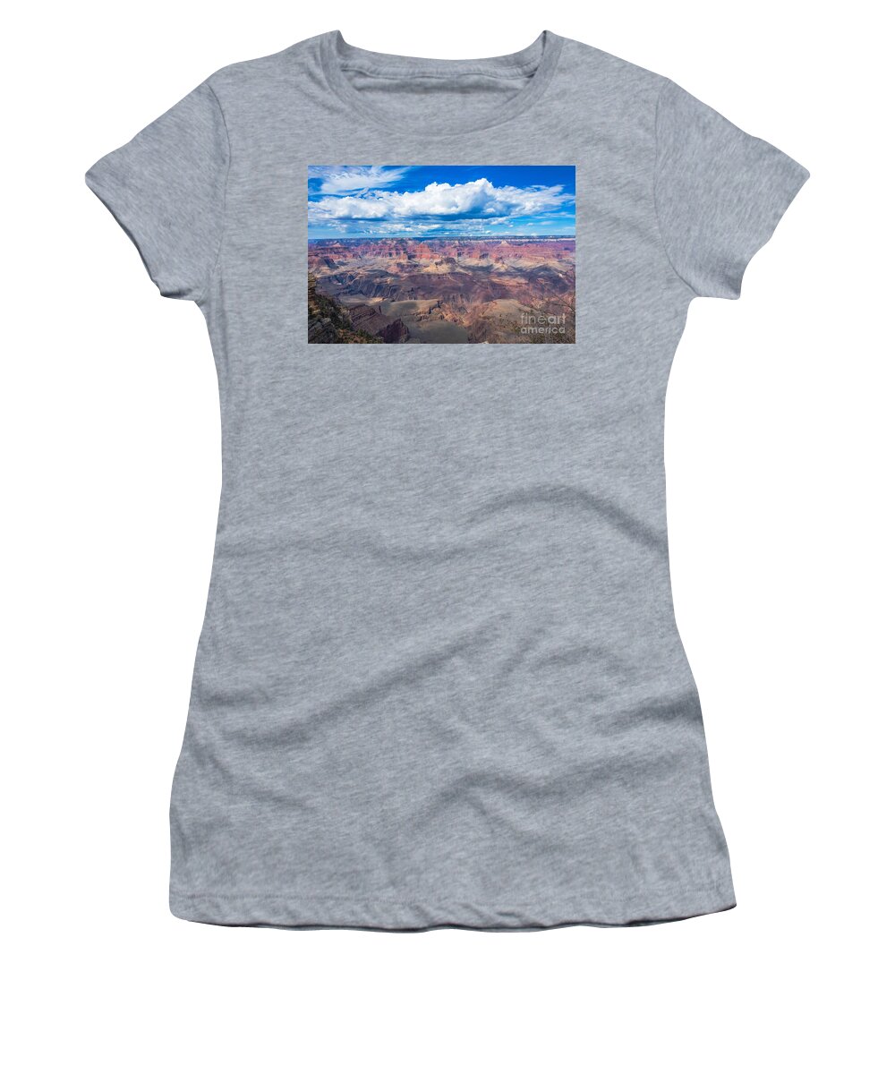 Grand Canyon Women's T-Shirt featuring the digital art Grand Canyon by Tammy Keyes
