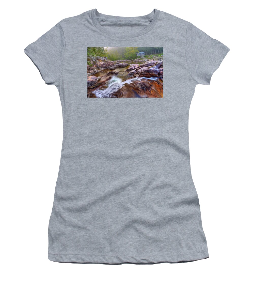 Ozark National Scenic Riverways Women's T-Shirt featuring the photograph Klepzig Mill by Robert Charity