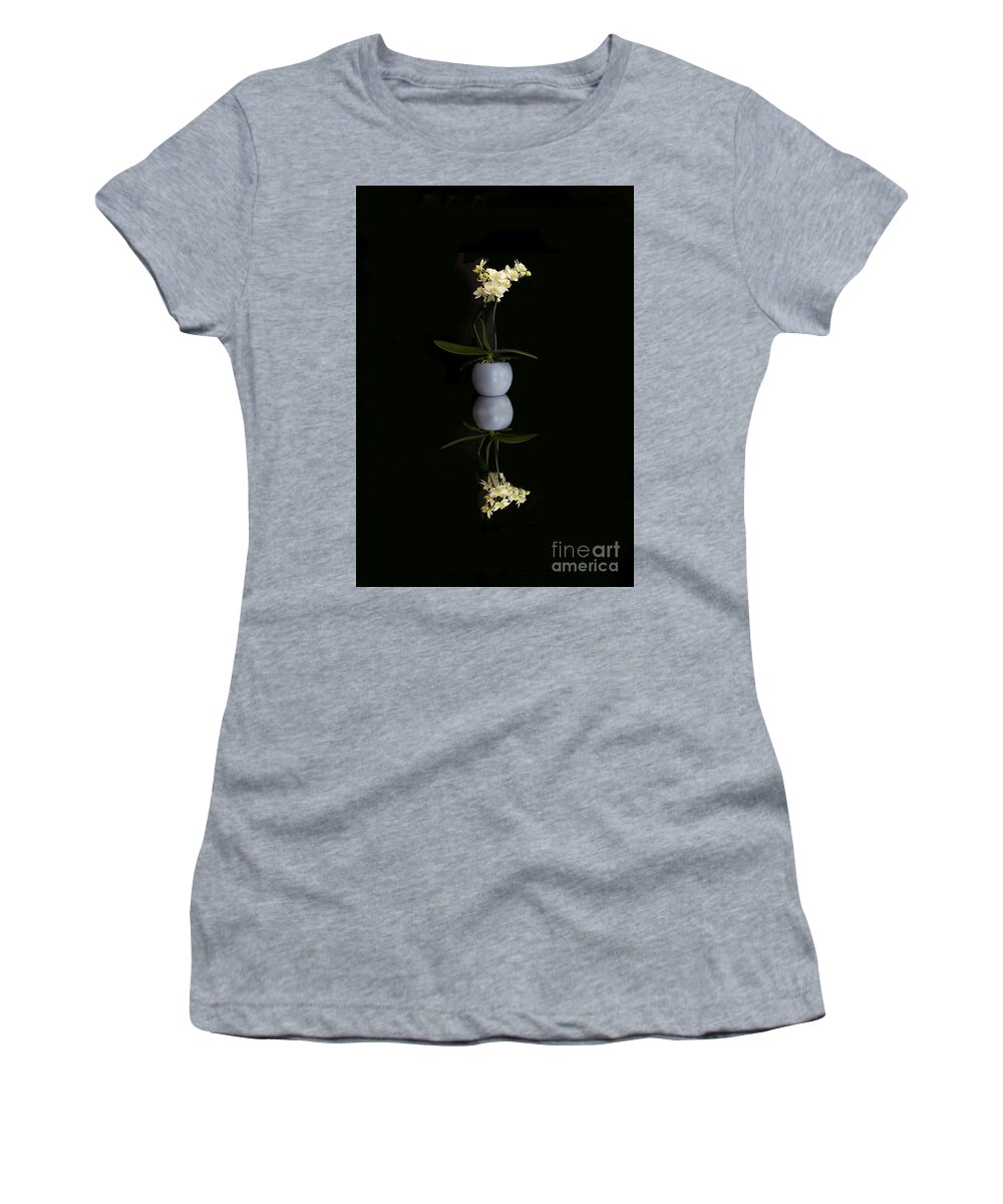 Orchid Women's T-Shirt featuring the photograph Orchid #1 by Diana Rajala
