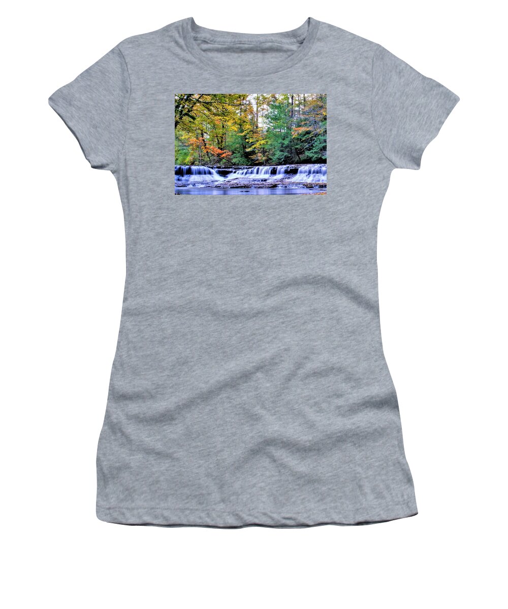  Women's T-Shirt featuring the photograph South Chagrin #1 by Brad Nellis