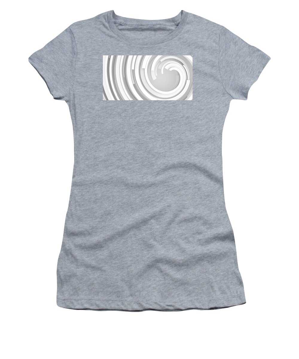 Spiral Women's T-Shirt featuring the photograph Soft Spiral by Scott Norris