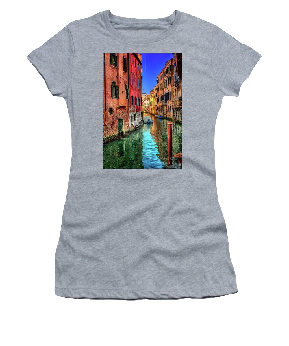 Red Women's T-Shirt featuring the photograph The red palina by The P