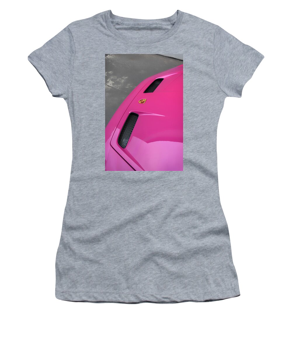Cars Women's T-Shirt featuring the photograph #Porsche #GT3 #Print #12 by ItzKirb Photography