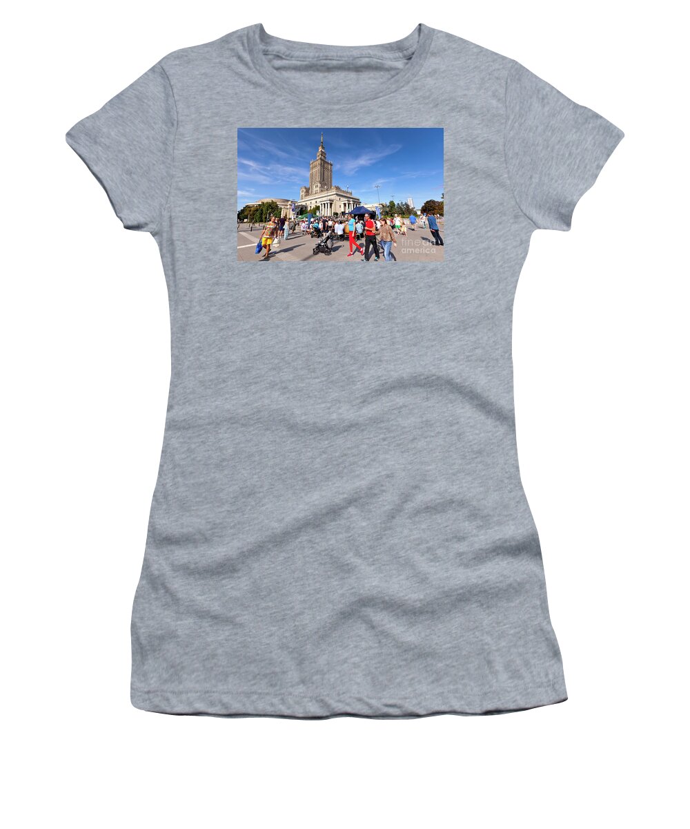  Women's T-Shirt featuring the photograph Warsaw #15 by Bill Robinson