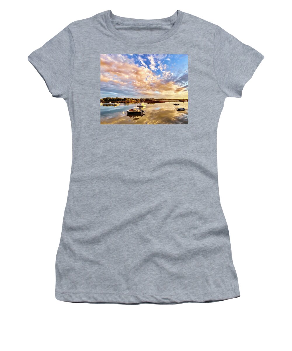  Women's T-Shirt featuring the photograph Portsmouth #16 by John Gisis