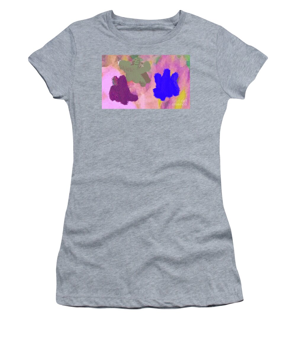  Women's T-Shirt featuring the digital art 2-4-2023z by Walter Paul Bebirian