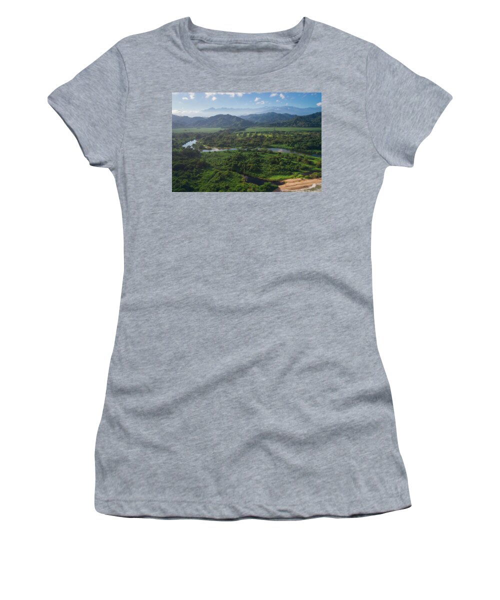 Don Diego Women's T-Shirt featuring the photograph Don Diego Magdalena Colombia #2 by Tristan Quevilly