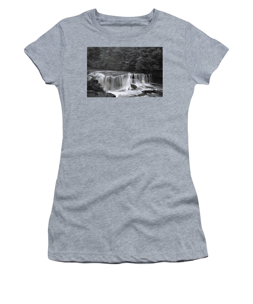  Women's T-Shirt featuring the photograph Great Falls #2 by Brad Nellis