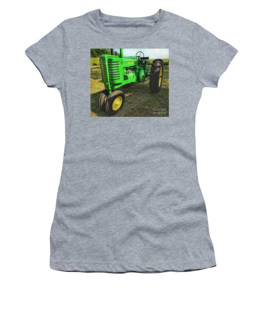 John Deere G Women's T-Shirt featuring the photograph John Deere G #2 by Mike Eingle