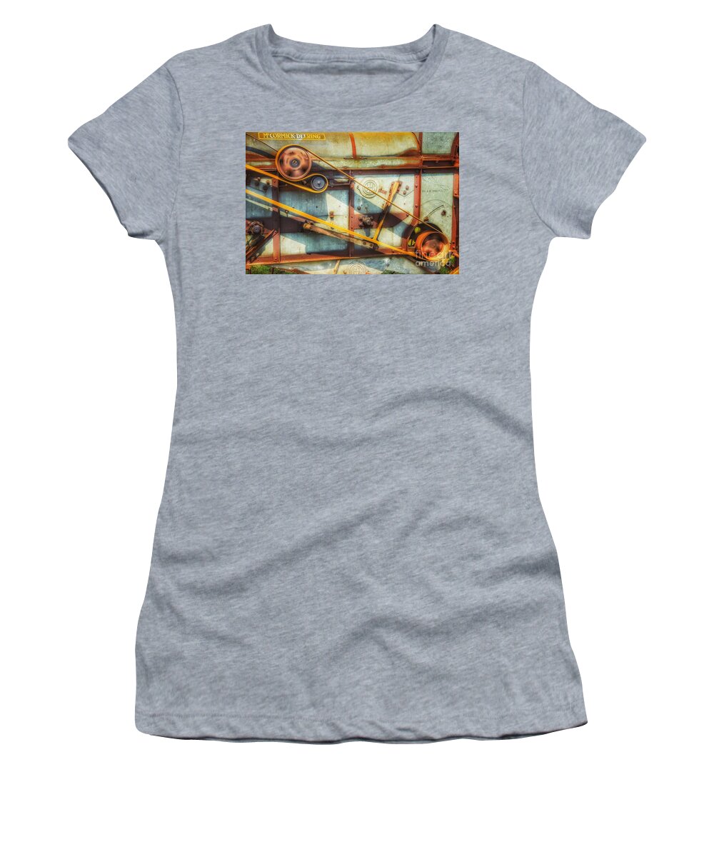 Mccormick Deering Women's T-Shirt featuring the photograph McCormick Deering #2 by Mike Eingle