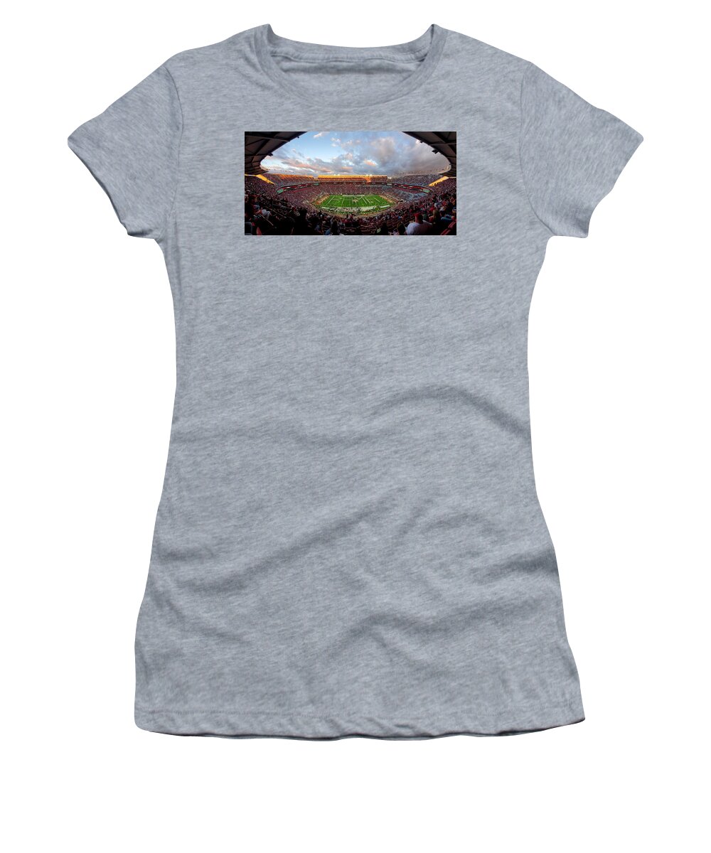 Gameday Women's T-Shirt featuring the photograph Bama Spell Out Bryant-Denny Stadium by Kenny Glover