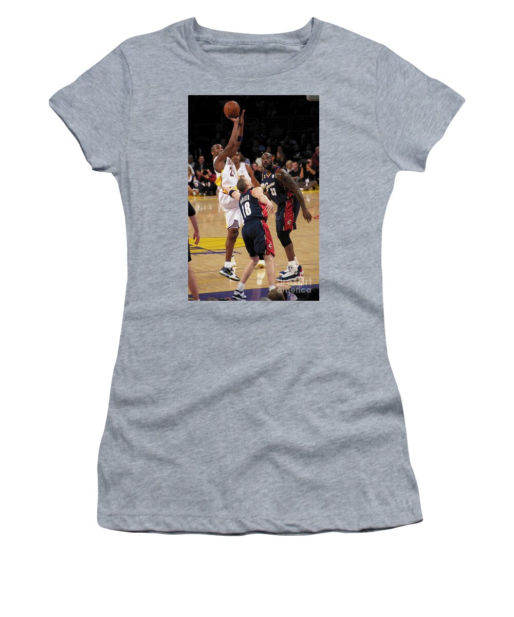 Kobe Women's T-Shirt featuring the photograph Kobe by Marc Bittan