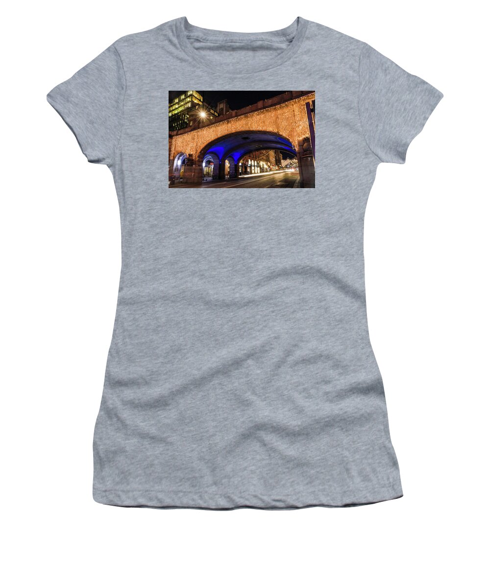 Europe Women's T-Shirt featuring the photograph Stockholm night #3 by Alexander Farnsworth