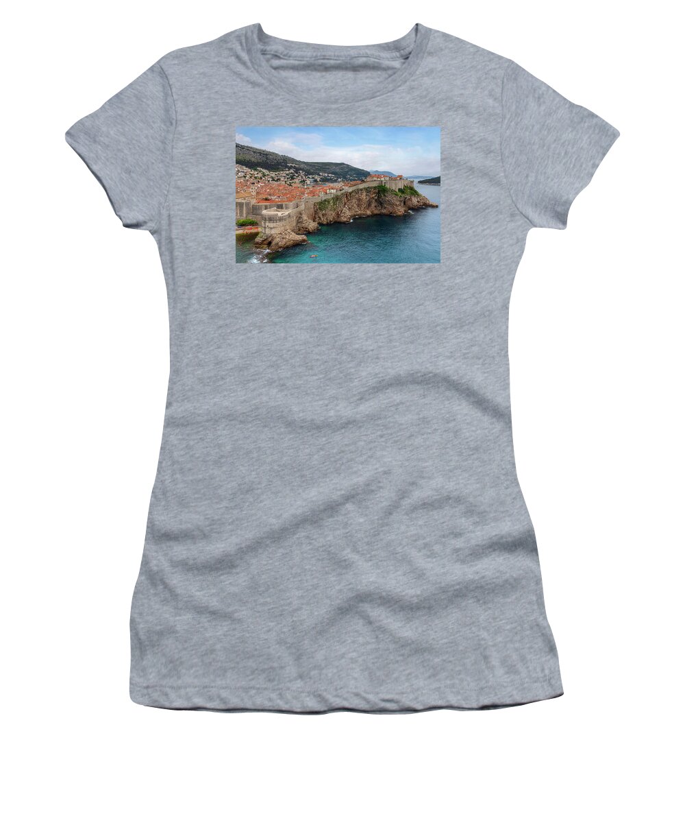 Dubrovnik Women's T-Shirt featuring the photograph Dubrovnik - Croatia #4 by Joana Kruse