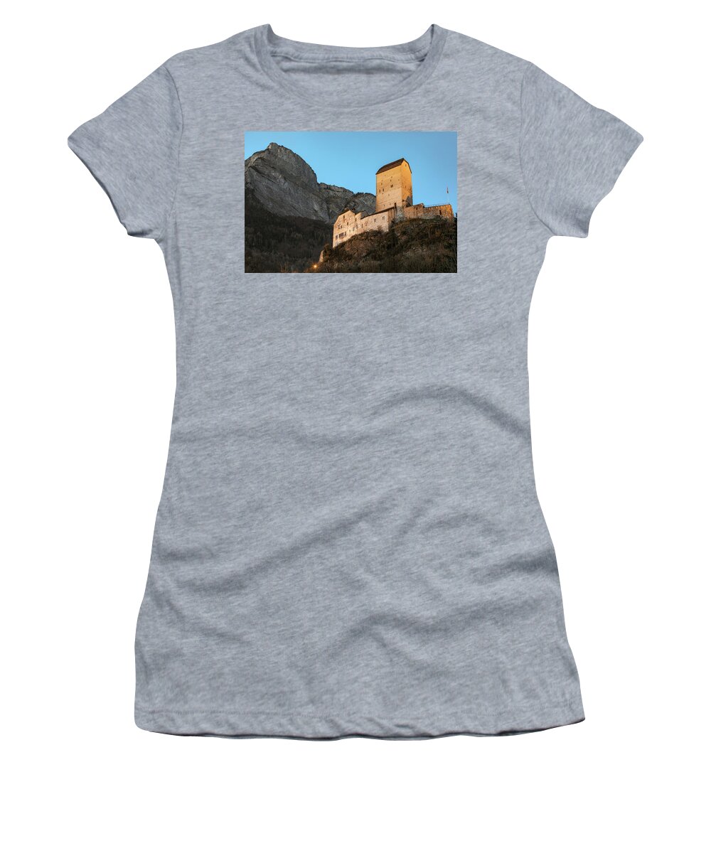 Sargans Women's T-Shirt featuring the photograph Sargans - Switzerland #5 by Joana Kruse