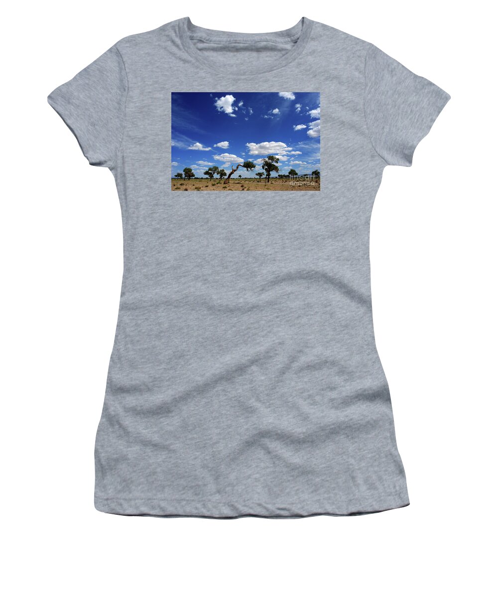 Challenge Of Gobi Desert Women's T-Shirt featuring the photograph Colors of Gobi desert #8 by Elbegzaya Lkhagvasuren