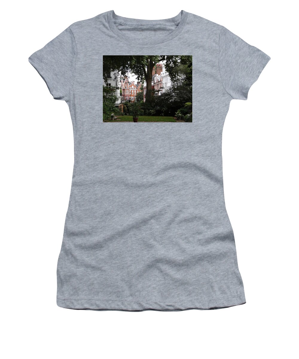 London Women's T-Shirt featuring the photograph A Crescent In Kensington by Ira Shander
