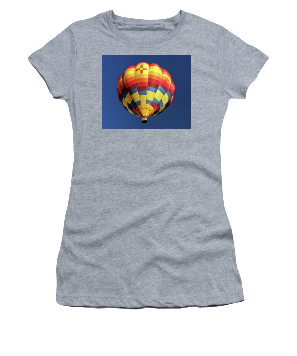 Fine Art Women's T-Shirt featuring the photograph Aerial New Mexico by Robert Harris