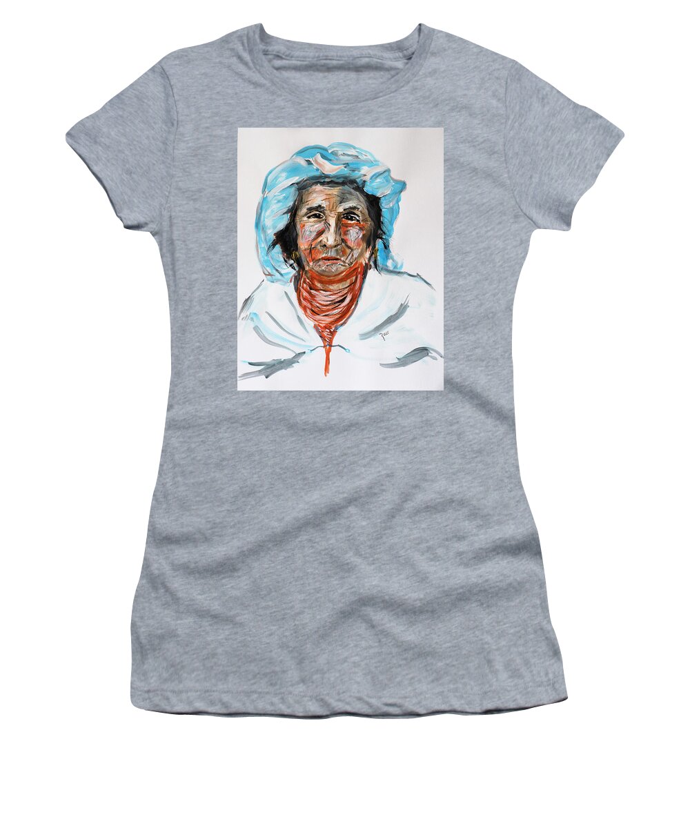 Woman Women's T-Shirt featuring the painting Ageless Beauty by Mark Ross