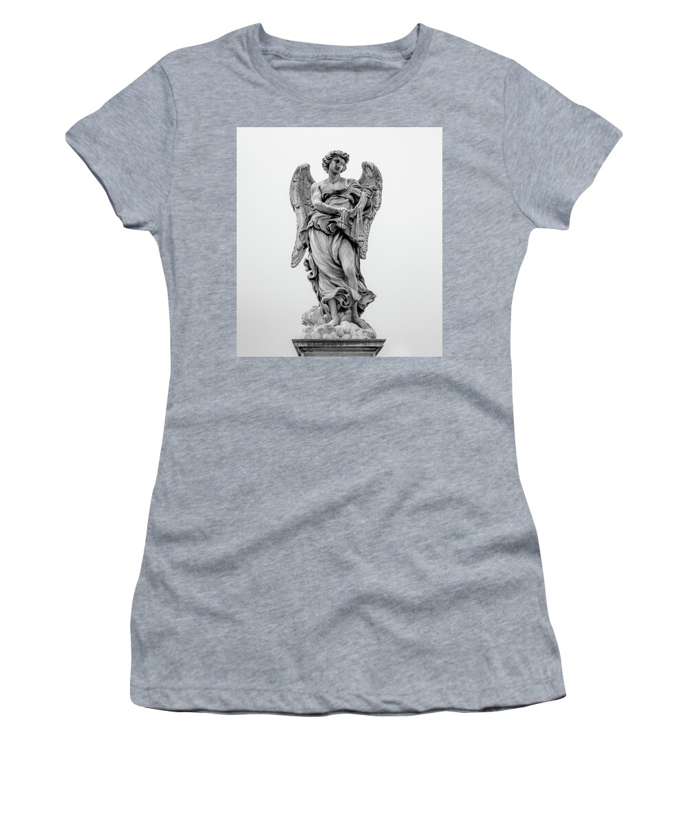 Angel Women's T-Shirt featuring the photograph Angel With The Whips by David Downs