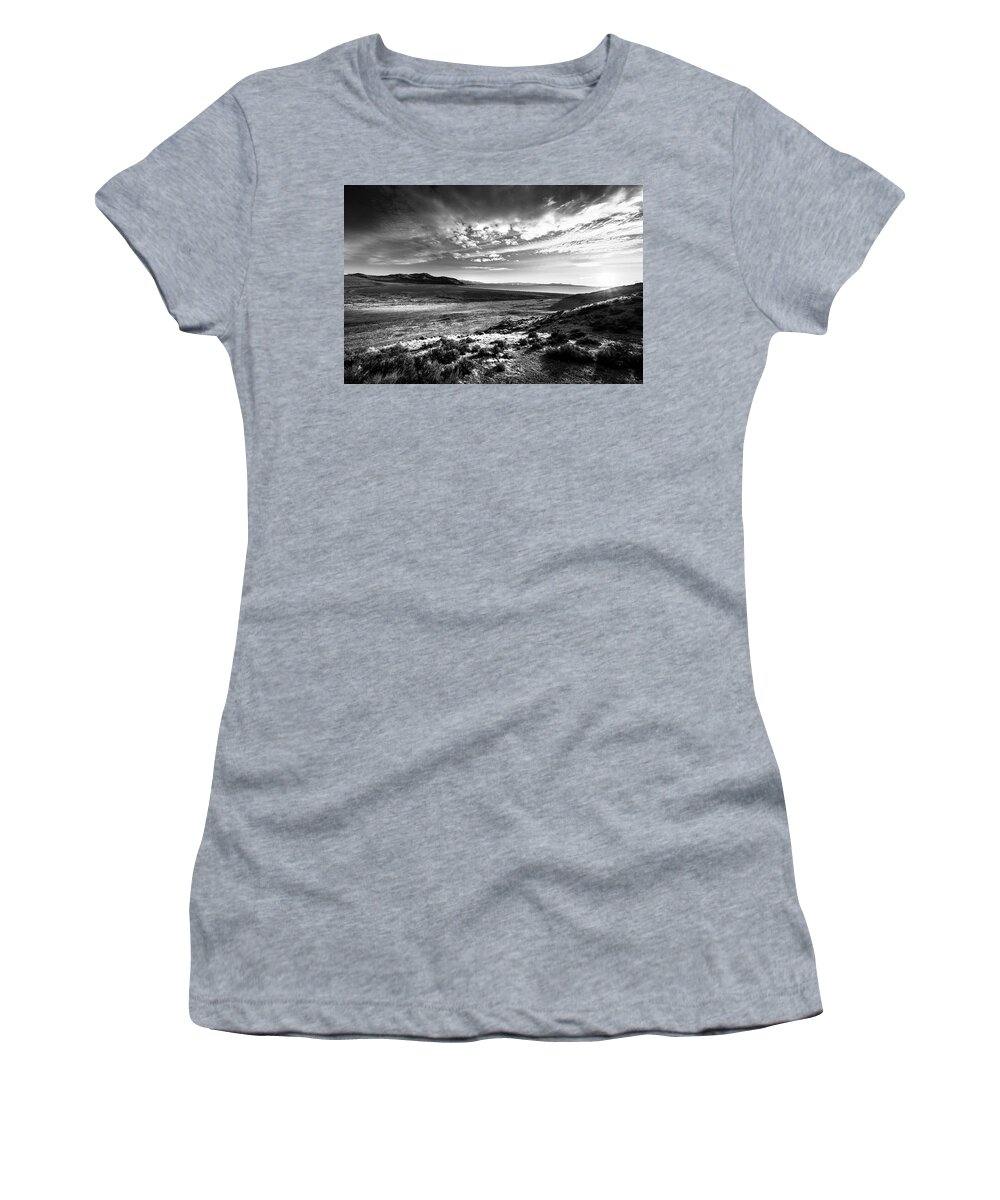 Utah Women's T-Shirt featuring the photograph Antelope Island by Mark Gomez