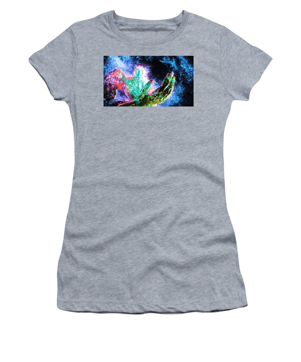 Marvel Women's T-Shirt featuring the digital art Arishem 43 by Aldane Wynter
