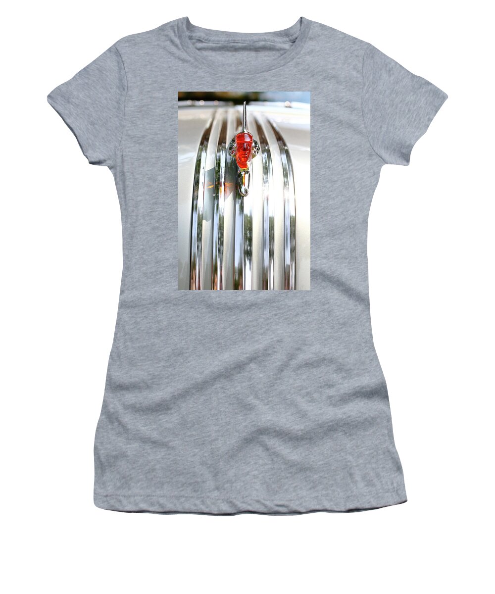 Pontiac Women's T-Shirt featuring the photograph Art Deco Chief by Lens Art Photography By Larry Trager