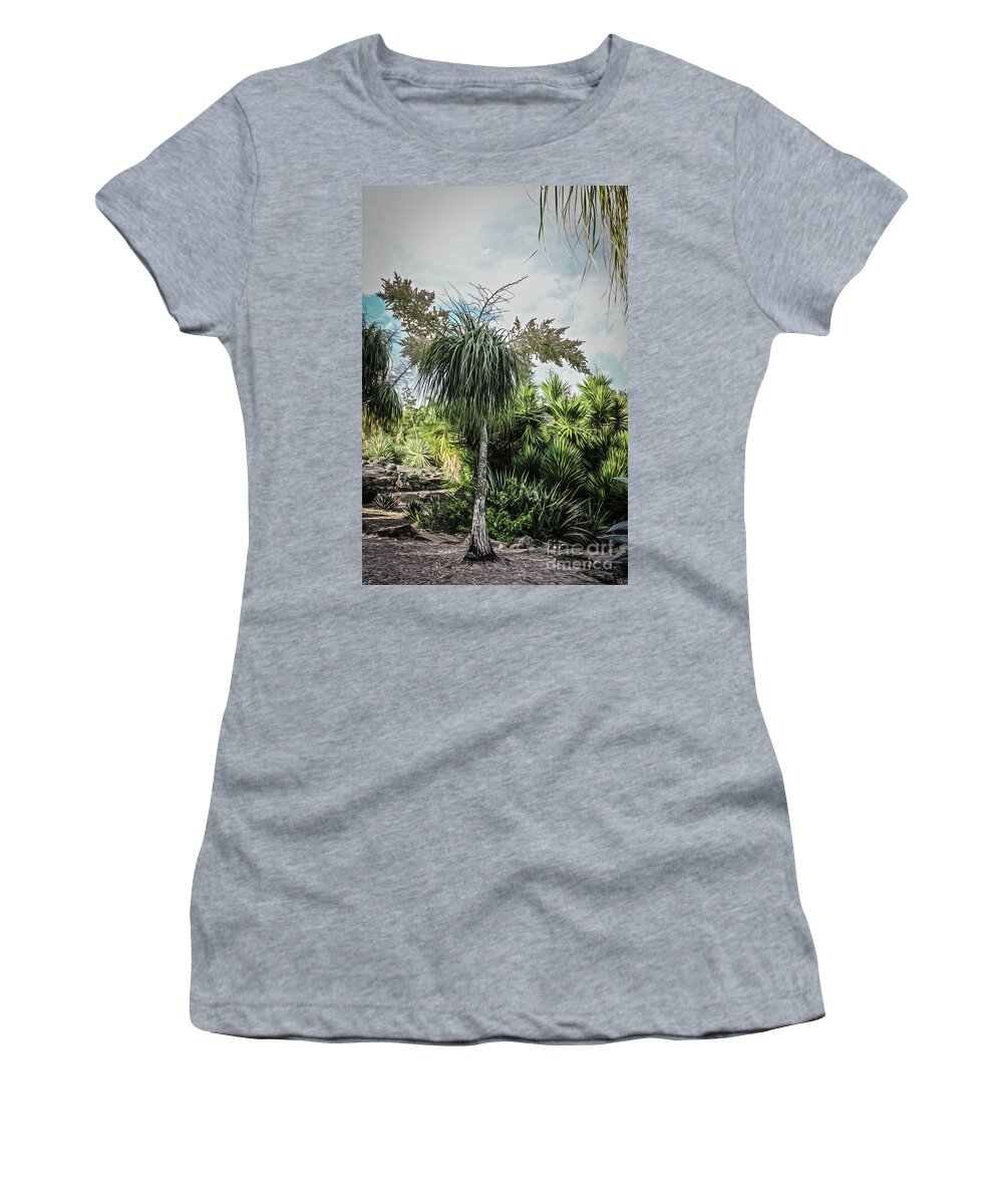 Spikey Women's T-Shirt featuring the digital art Australian Botanical by Susan Vineyard