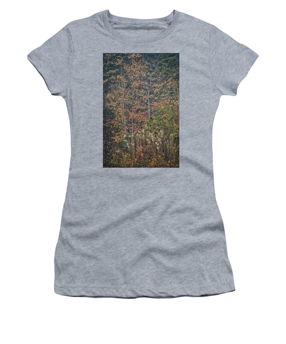 Maryland Women's T-Shirt featuring the photograph Autumn Morning 4 by Robert Fawcett