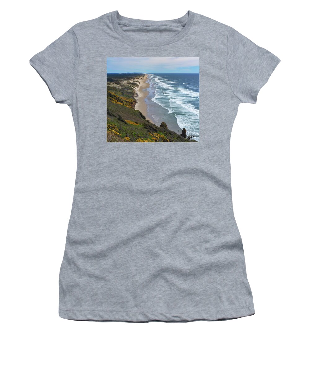 Baker Beach Women's T-Shirt featuring the photograph Baker Beach Views by Darren White