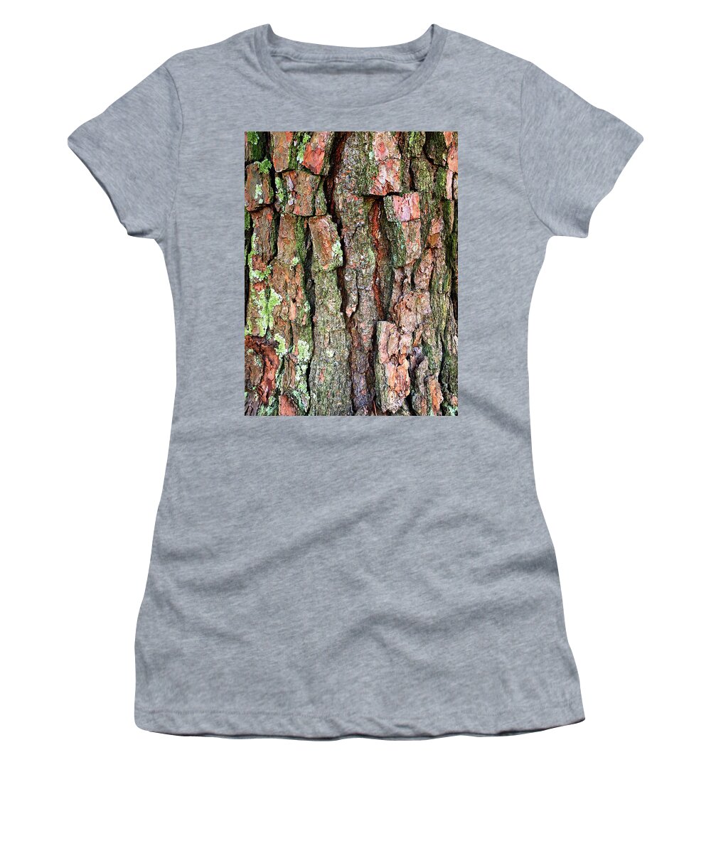 Bark Women's T-Shirt featuring the photograph Barking up the Wrong Tree by Bill Swartwout