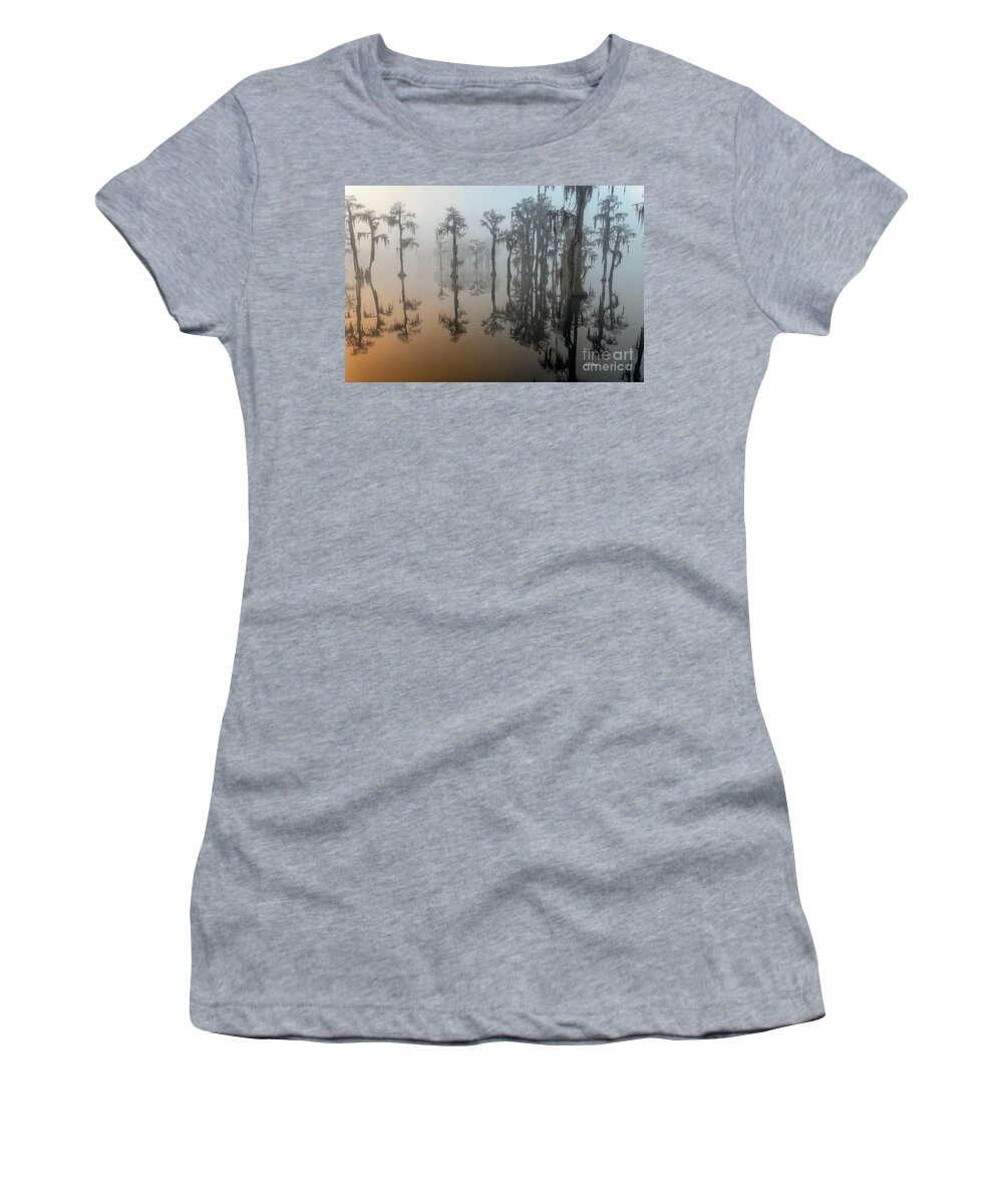 Fog Women's T-Shirt featuring the photograph Beauty In The Fog 2 by DB Hayes