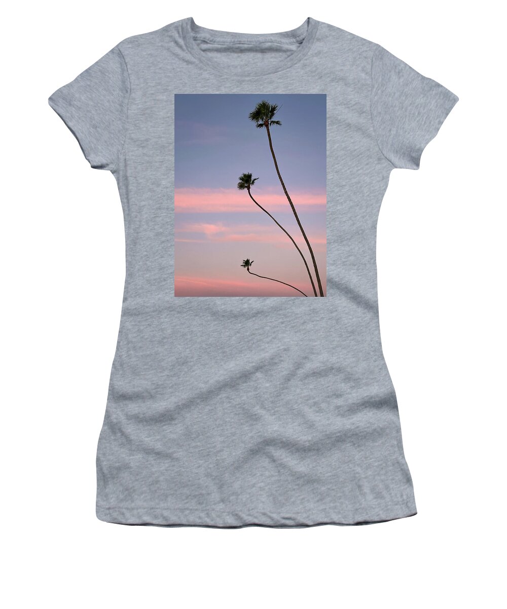 Beach Women's T-Shirt featuring the photograph Bent by Sean Foster