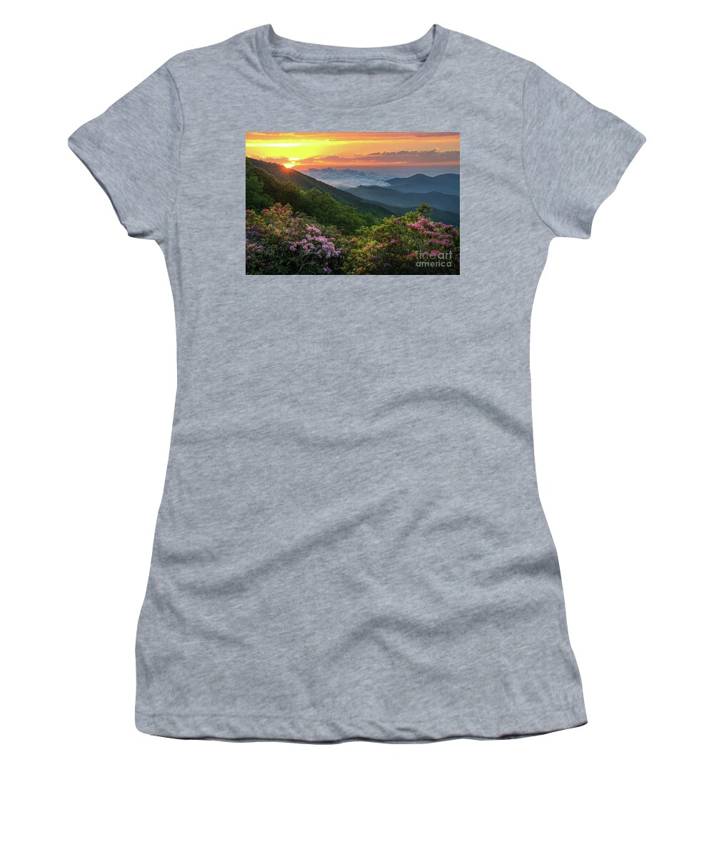 Mountain Women's T-Shirt featuring the photograph Beyond the Laurels by Anthony Heflin