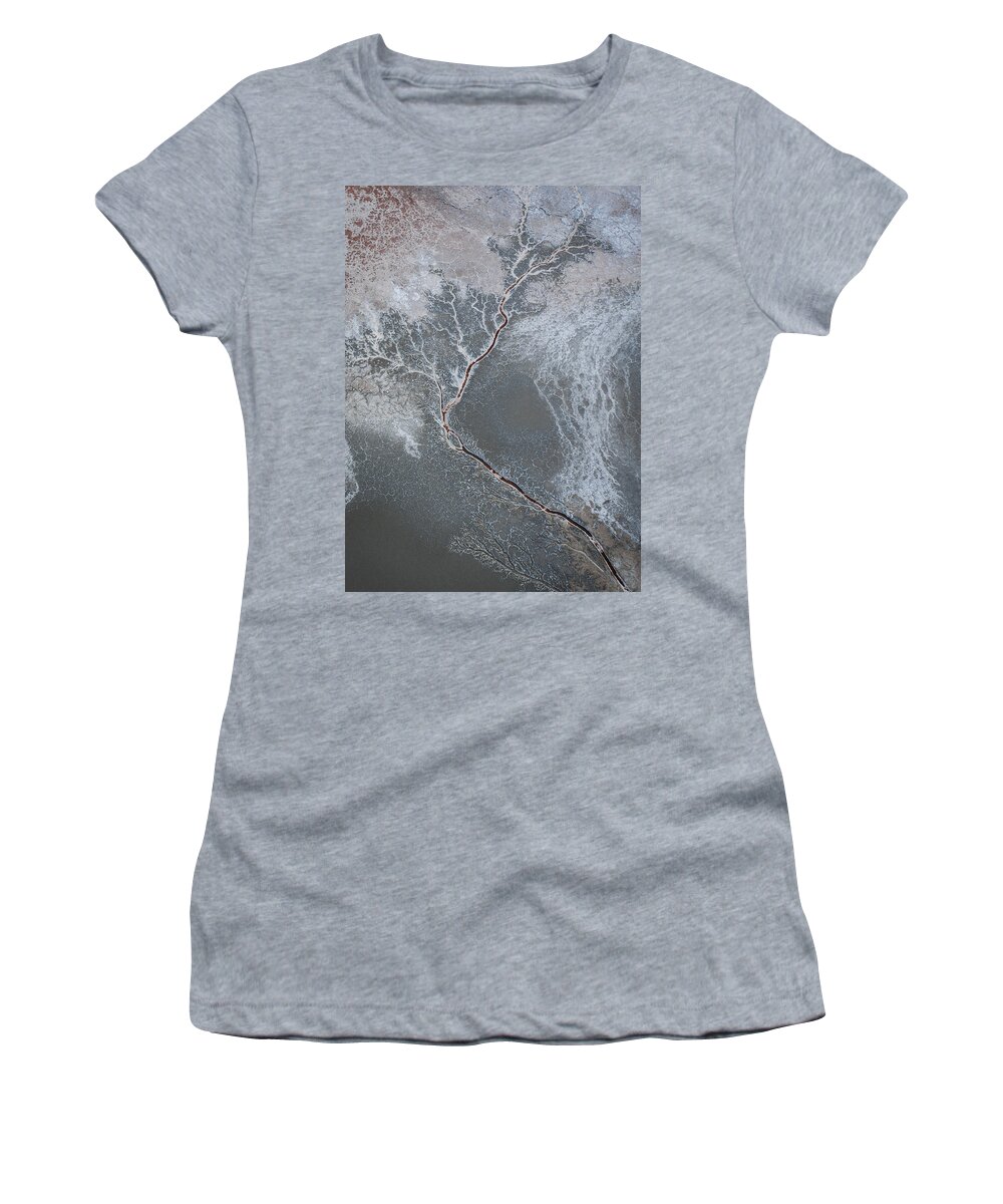California Women's T-Shirt featuring the photograph Blood and Salt by Ryan Lima