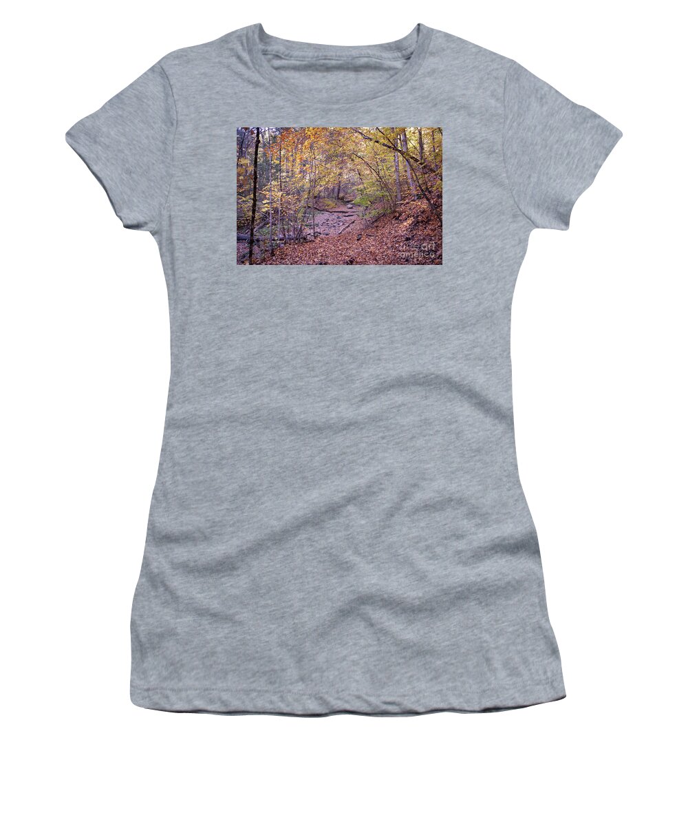 Nature Women's T-Shirt featuring the photograph Botsford Nature Preserve 10 by William Norton